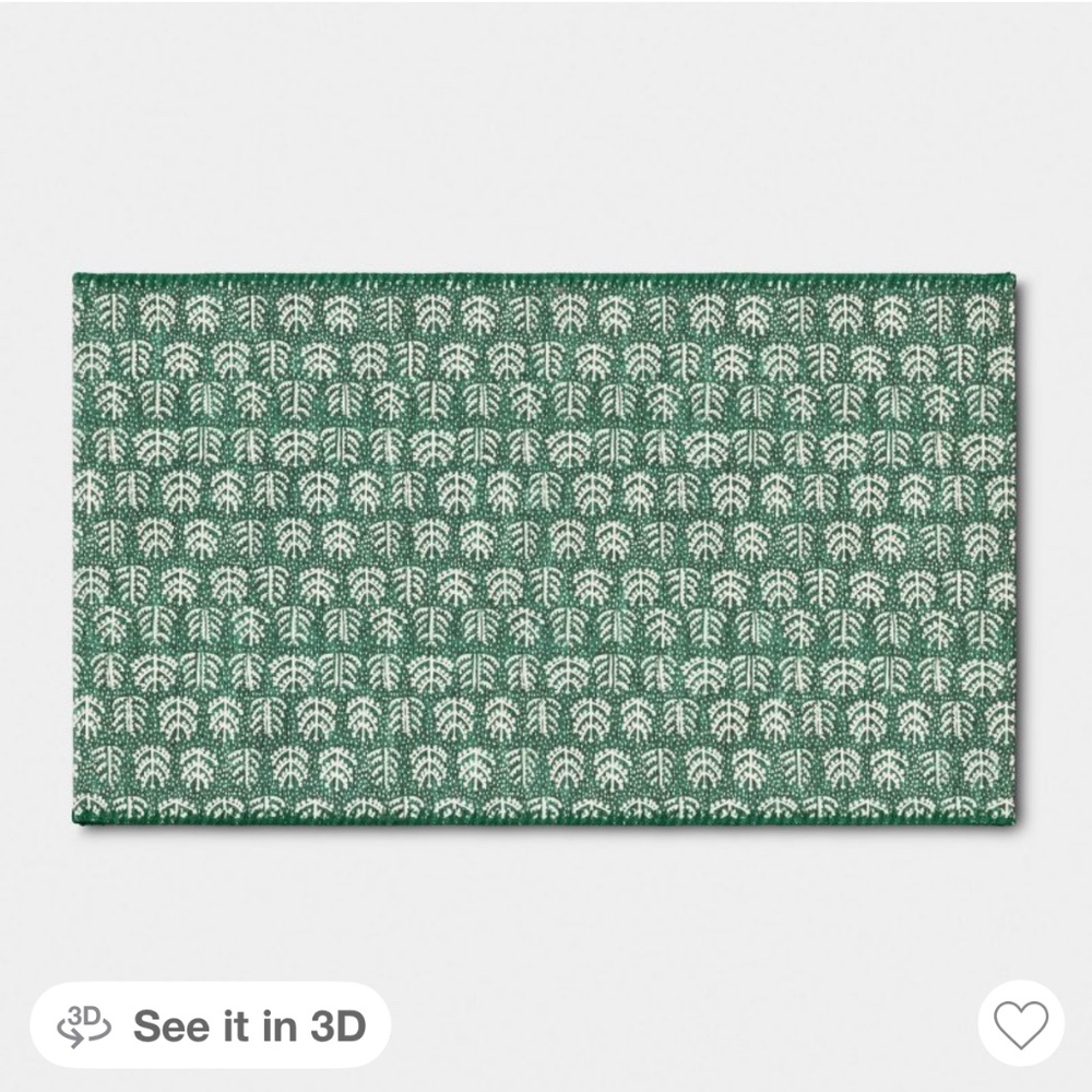 1'8"x2'10" Christmas Tree Print Rug - Threshold